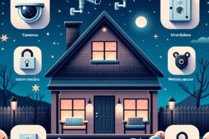 Cómo proteger tu hogar de los cacos durante la noche