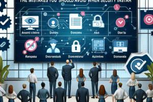 Los errores que debes evitar al contratar a un instalador de seguridad